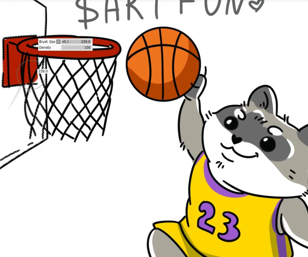 n3kthar's tweet photo. Another one on the roll, this is DUNK! ARTFUN will be producing content by your requests and following your ideas! https://t.co/1T3fjQ6fLd