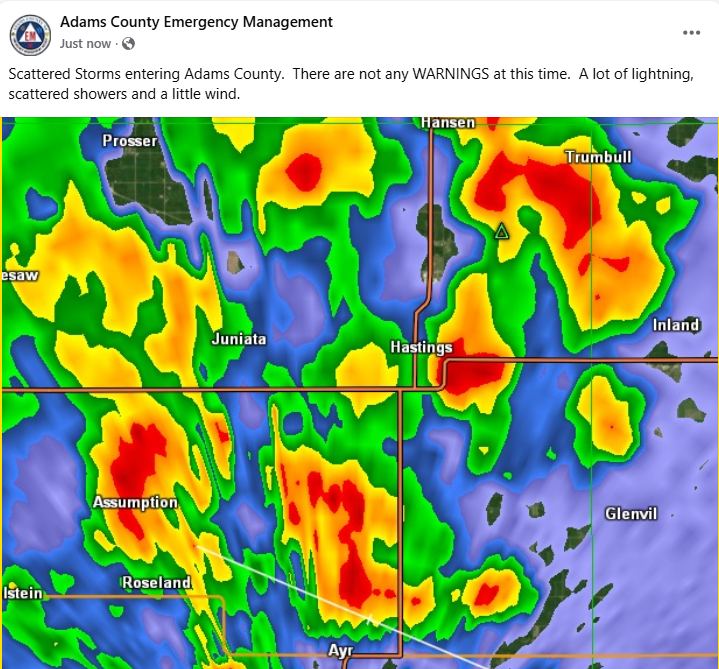 AdamsEmergency's tweet image. 9/14/25 8:40pm