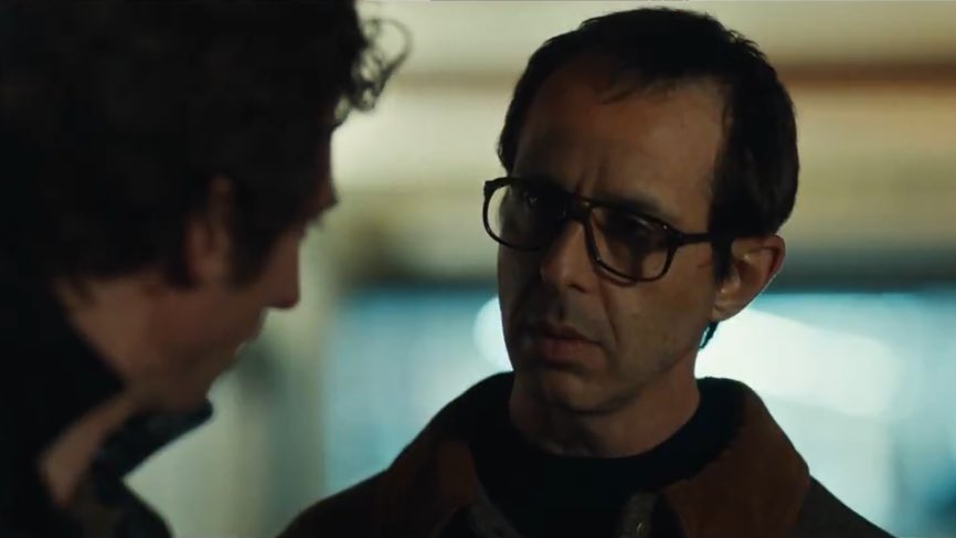 the idea of jeremy strong locked in on the big screen. im seated. the theater employees are scared and asking me to leave because it's "not october yet" but im simply too seated.