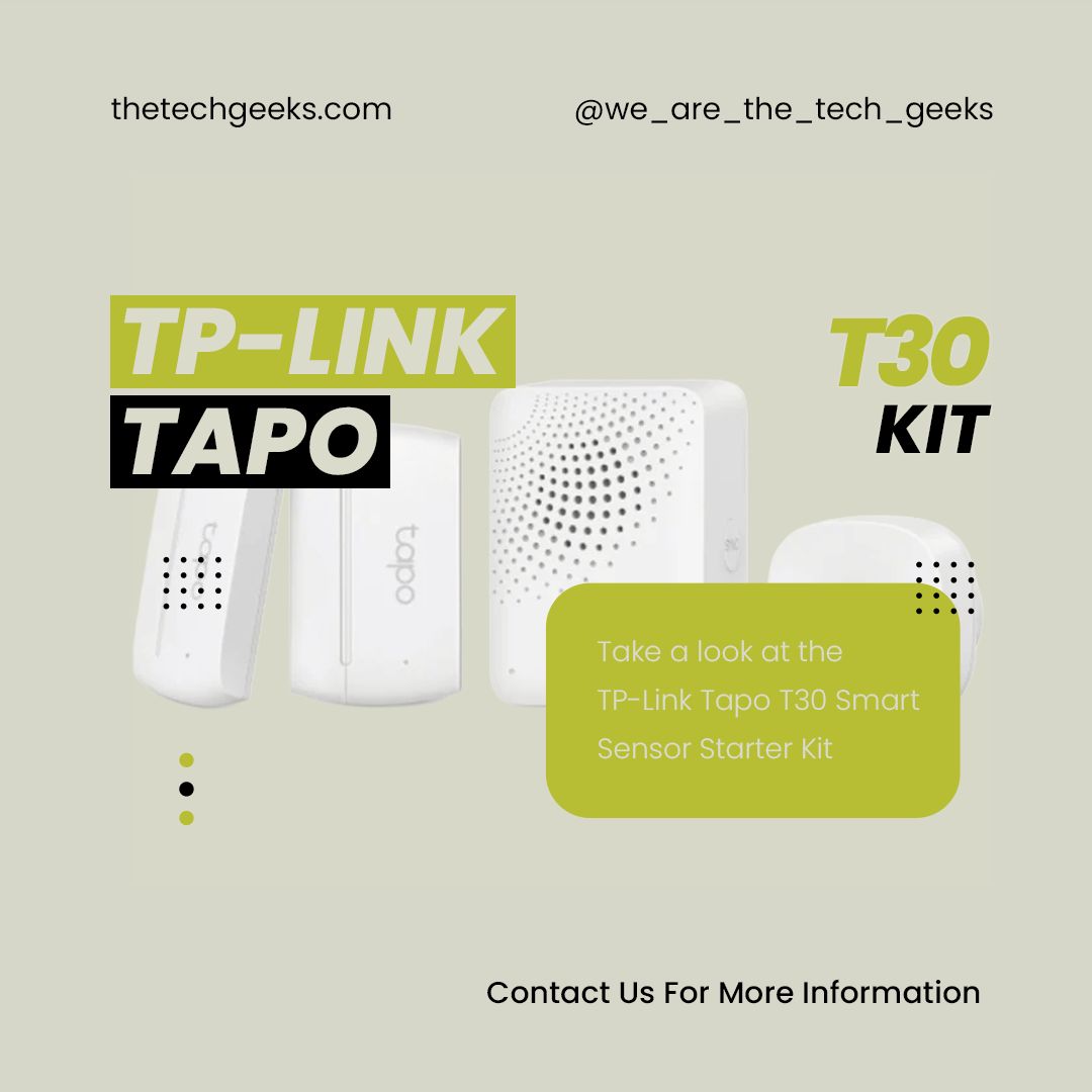 The_Tech_Geeks's tweet image. The smart sensor starter kit from TP-Link Tapo is available at thetechgeeks.com
#tech #smartsensor #smartdevice #thetechgeeks #geek #tplink