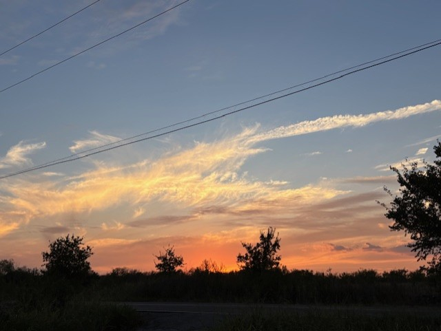 ChikageWeather's tweet photo. Sunset from Del Valle courtesy of Pam U-Wilson.
#atx #atxsunset #atxwx https://t.co/TlOv0R1pqB