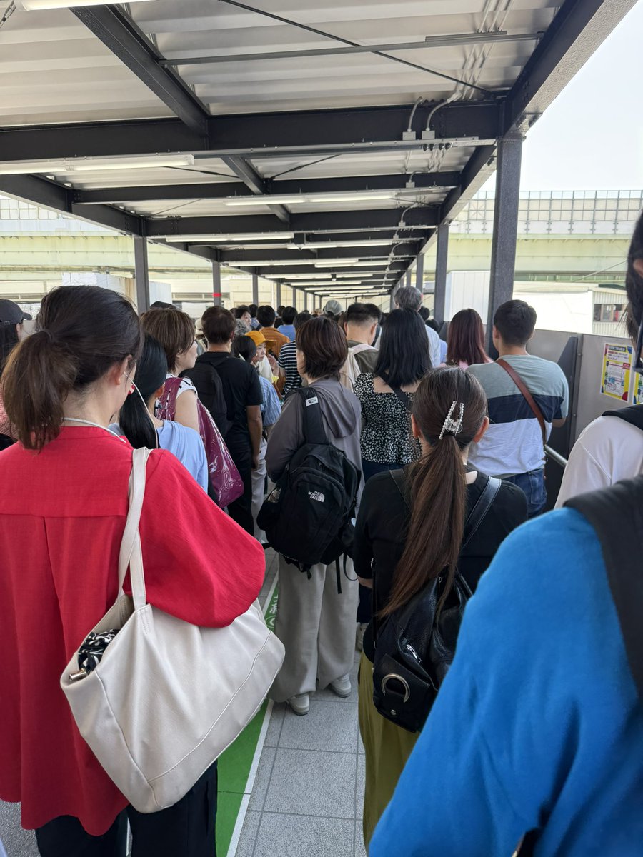国博会広報担当 国鼓(くにつづみ) (@hazamaondo_tdm) on Twitter photo #大阪・関西万博
今日はこんなとこで止められてる…
#12時入場 #弁天町 #大阪・関西万博
今日はこんなとこで止められてる…
#12時入場 #弁天町