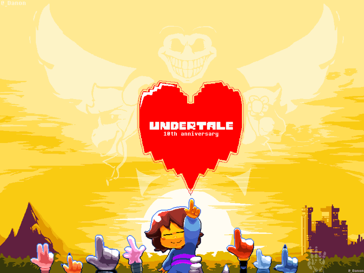 "Despite everything, it's still you."

#UNDERTALE #undertale10thanniversary  #UNDERTALE10周年