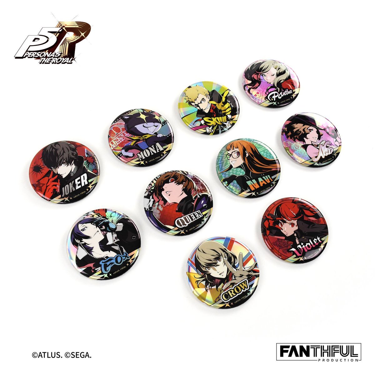 🃏 FANTHFUL has a huge lineup of goods featuring the Phantom Thieves from Persona 5 Royal!

⬇️ Pre-order the China exclusives today!
🛒 buff.ly/9v4Okg8
📆 Release Date: September 2025

#P5Royal #Persona5