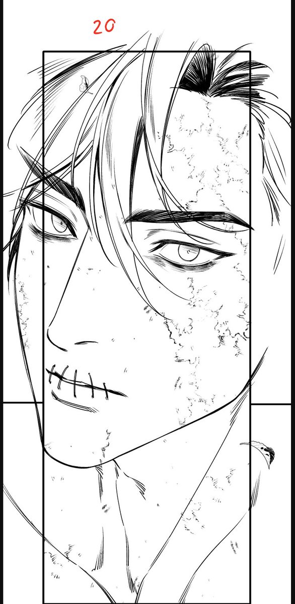 เป็นเรื่องทรมานจิตใจประชาชนมากที่ต้องครอบที่เหลือออกและลงสีต่อ ขอจารึกไว้ว่าเคยมีหน้าเต็มสุดโอ้ว้าวชิกกะด้าวโย่วขนาดนี้ไว้ก่อนทำต่อนะคะ #เปรตมันดุ