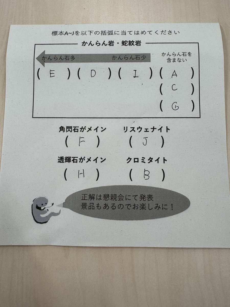 日本鉱物科学会 tweet media