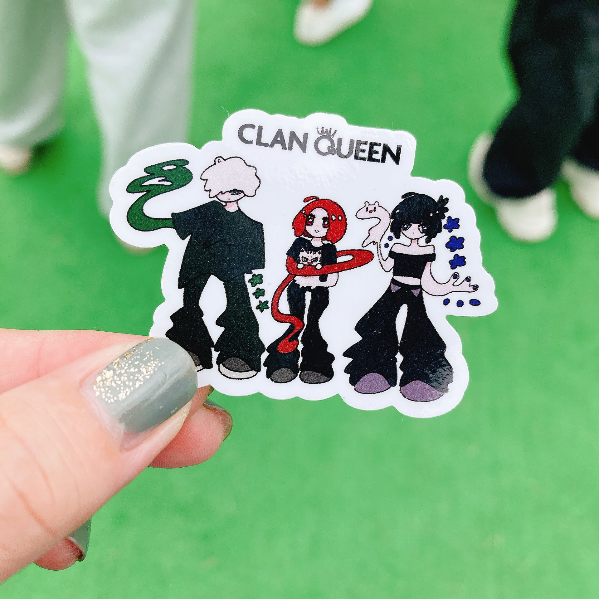 clan queen ステッカー clan queen ステッカー - メルカリ