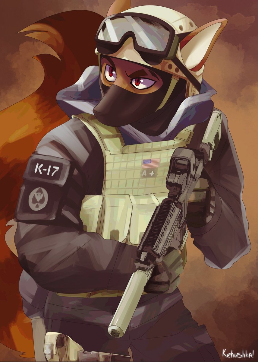 TropicalSlinky's tweet image. A shadow company piece I got awhile back 
#mw2 #shadowcompany #furry #civet