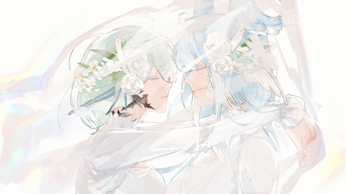 #Finanart #絵リーラ  #pendorART
Congratulations to this beautiful couple😳