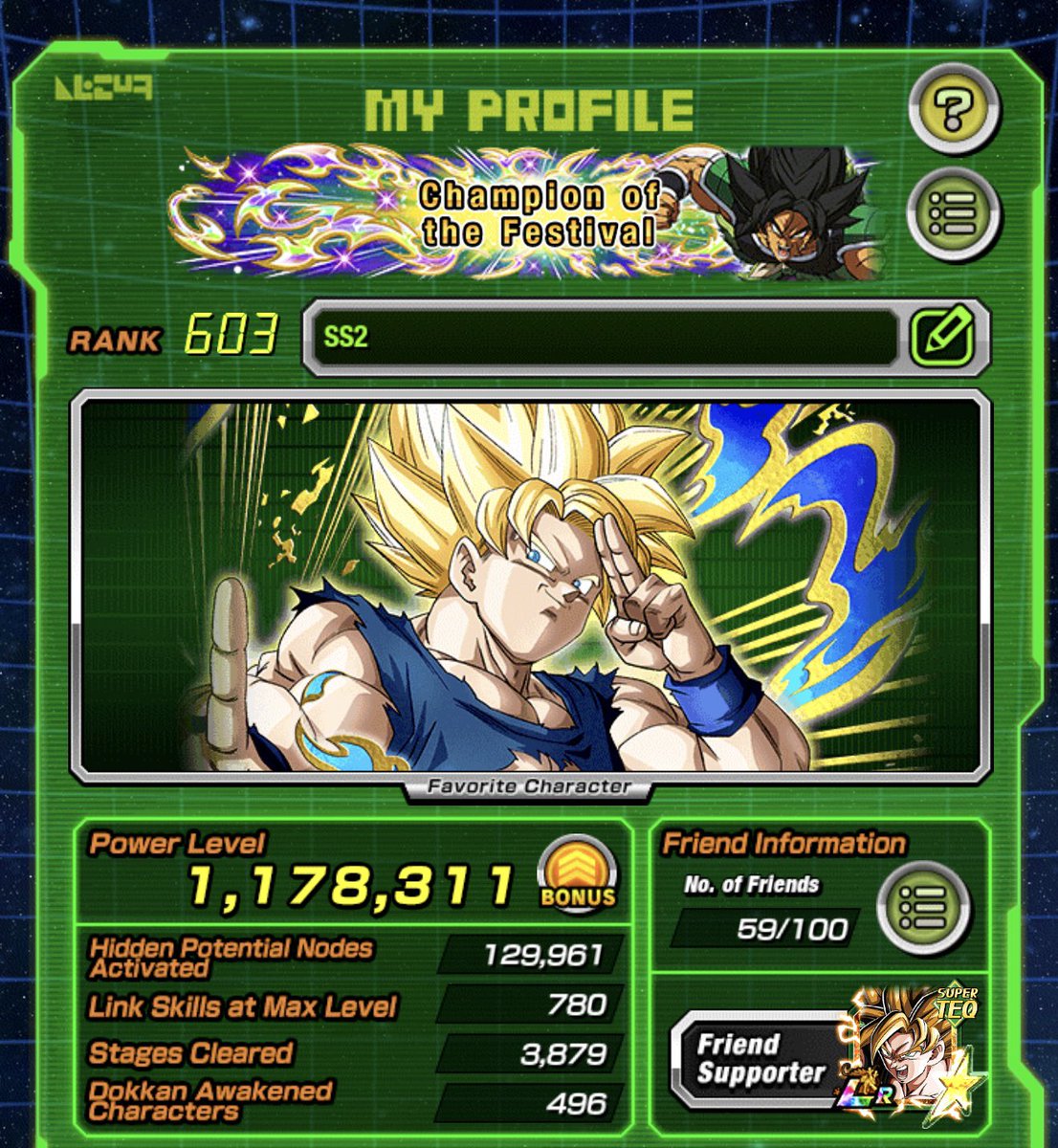 SS2_02's tweet photo. Hardest mission I ever done did
#DokkanBattle #Noregrets https://t.co/9cFlOmqDND