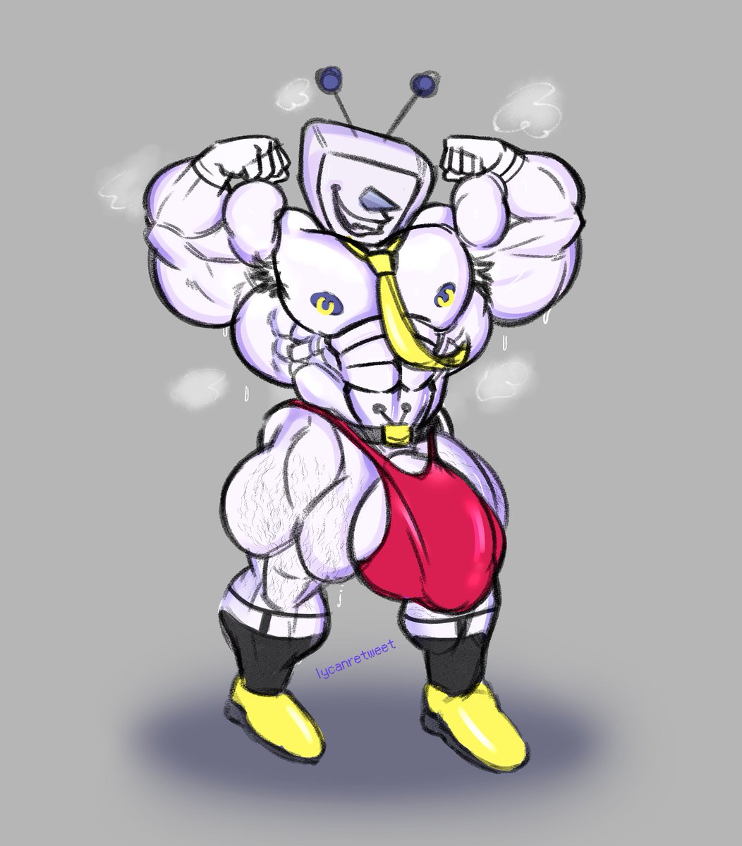 LycanRetweet's tweet photo. "Fine! Watch what happens when I draw a hyper of a man I don't know!" https://t.co/VNHWuh3VGu