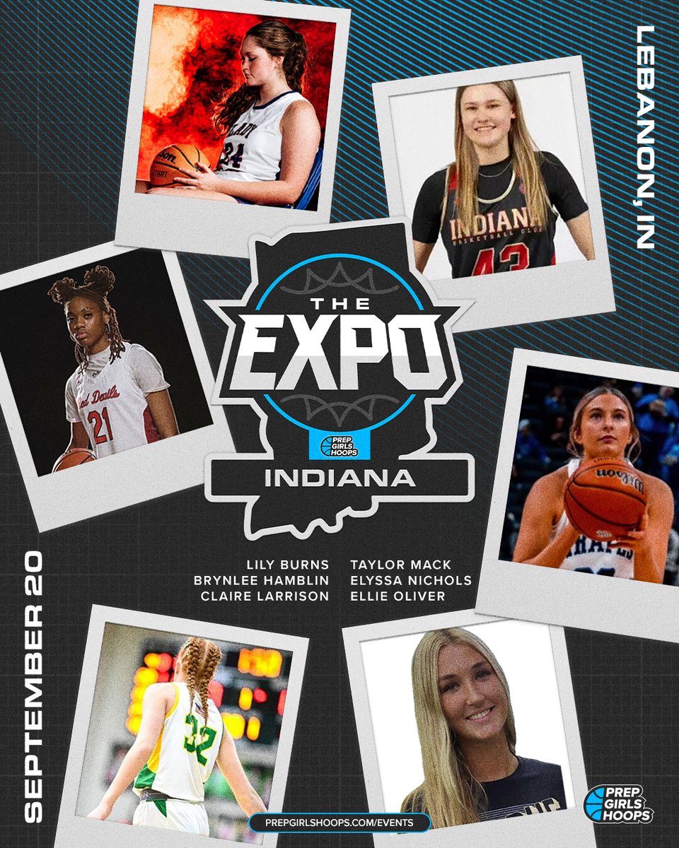 🔥 Indiana, it’s your turn! The PGH Expo lands in Lebanon on September 20‼️

Elite talent.
Top competition.
Real exposure. 💪🏀

📲 Registration is still OPEN for a limited time — don’t miss out! <a href="/ClaireLarrison/">Claire Larrison</a>
<a href="/lilyburns43/">Lily Burns</a> <a href="/BrynleeHamblin/">Brynlee Hamblin 2027</a> 

🔗 events.prepgirlshoops.com/e/1649/registe…