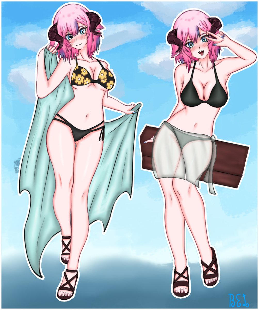 Luislopezgmail7's tweet photo. Un dia de playa no estaria mal 🐉💕
#irelythart #Vtuber https://t.co/E63MZC7WoD