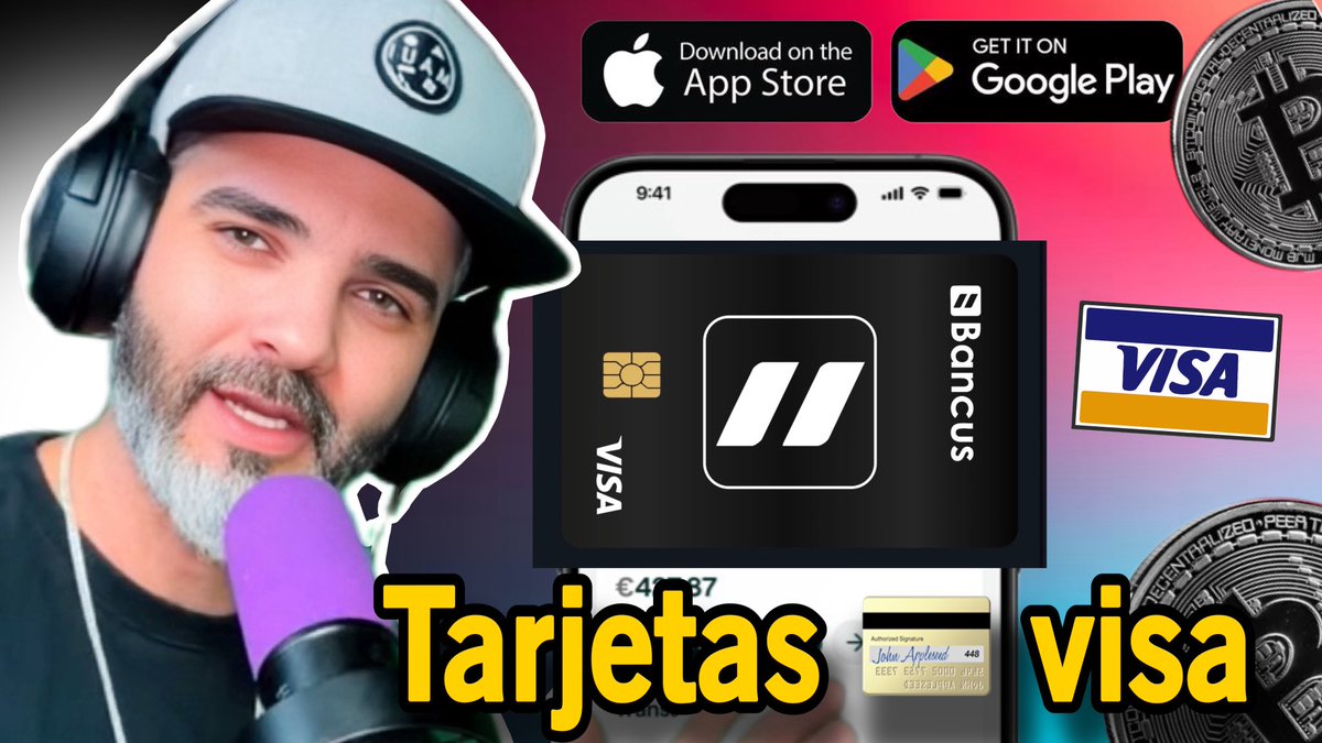 Tarjeta visa 💳 sin kyc 100% Anónima:Mi experiencia 
youtu.be/IFhb_6SUEO8