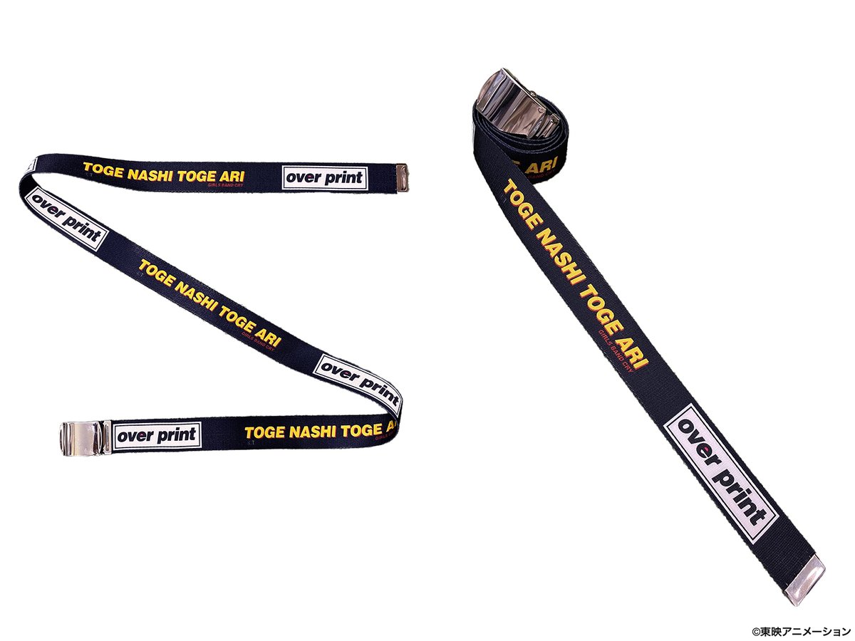 トゲナシトゲアリ×over print×GEKIROCK CLOTHINGコラボ・アイテム予約