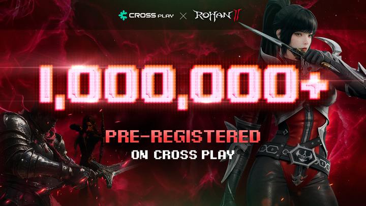 🔥1,000,000+ Pre-Registrations on CROSS PLAY!

One. Million. Players.
Half a million came fast. One million came even faster.

R.O.H.A.N. 2 Global (<a href="/Rohan2_Global/">R.O.H.A.N.2 Global</a> ) pre-registration on CROSS PLAY is breaking records after records.

The hype isn’t slowing down. Thank you Miners