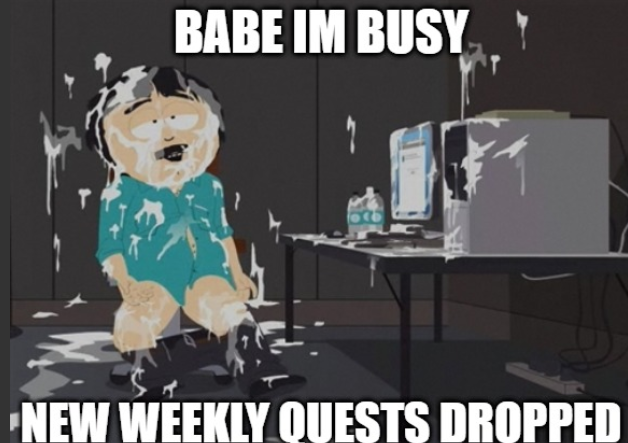 New weekly leaderboard dropped. Start questing climb the ranks and secure your next airdrop.
