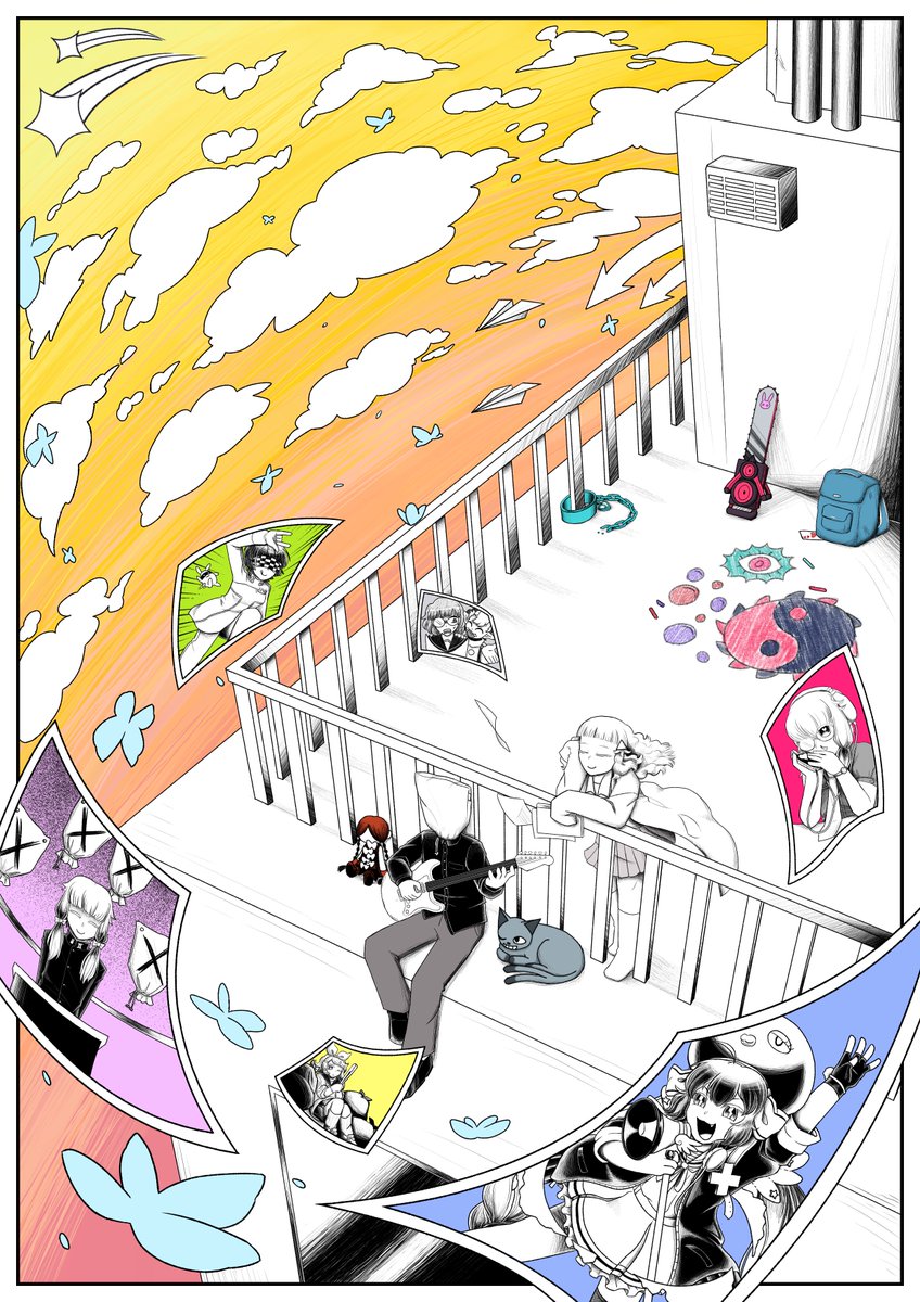 one of my pieces for <a href="/Backstage_Zine/">Backstage - VOCALOID zine</a>, dedicated to <a href="/WADATAKEAKI/">和田たけあき</a>! i'm so glad to have been a part of this project and to pay tribute to my favorite producer out there! thank you for the opportunity!! 🩶🎸