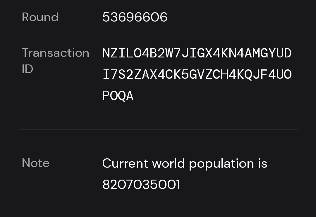 mori_algo's tweet image. Current world population.
that one person just had to..