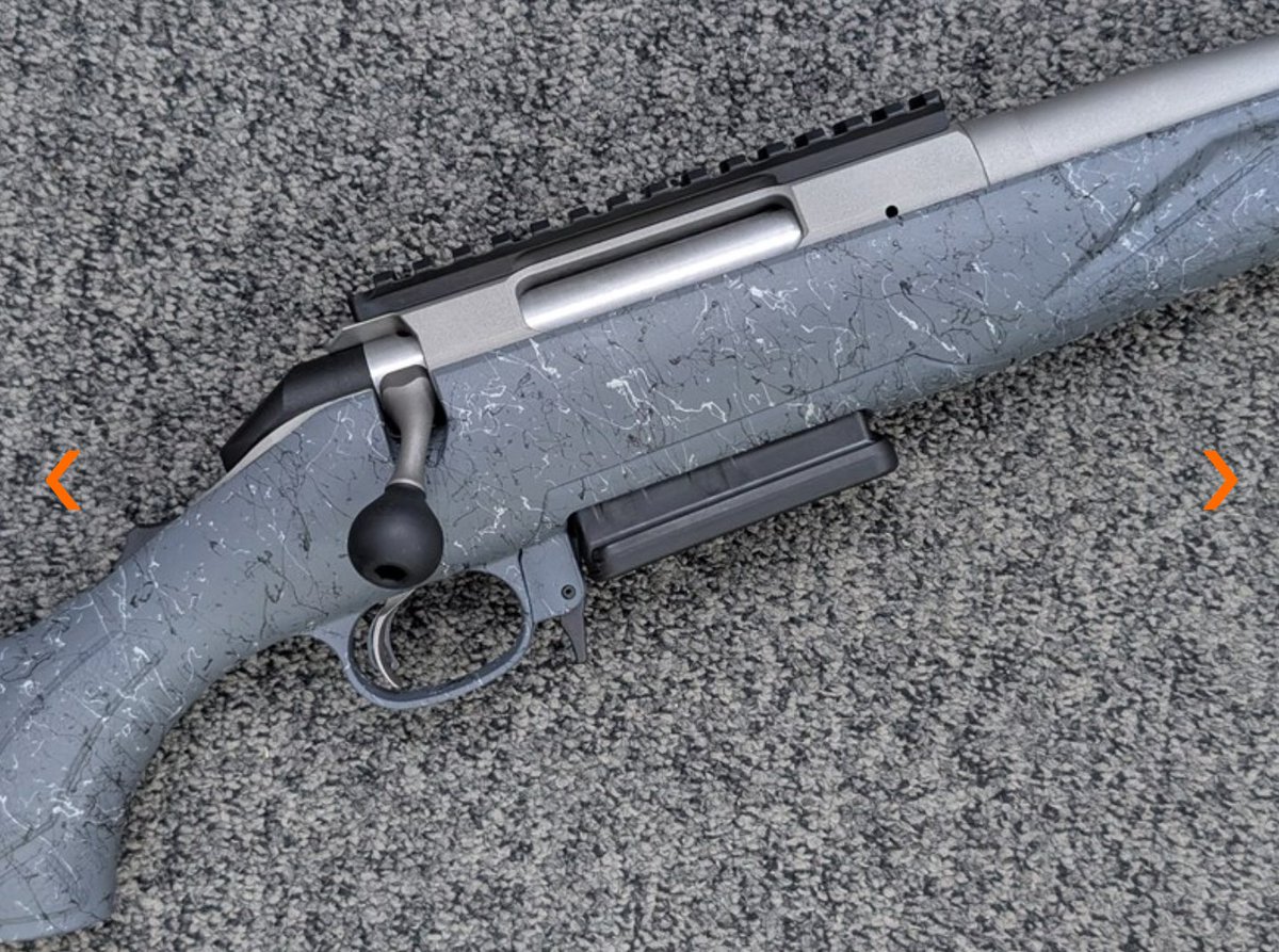 CleaverFirearms's tweet photo. Special In Store Now.... Ruger American Gen II 308win, Grey Cerakoted All Weather Finish, 20 Inch Spiral Fluted Barrel, Detachable Magazine, Muzzle Brake, Sub Moa Guarantee.....
#ruger #madeinamerica #generation2 #american #madeinamerica #cerakote #grey #submoa #special #allweather #huntready #fieldready