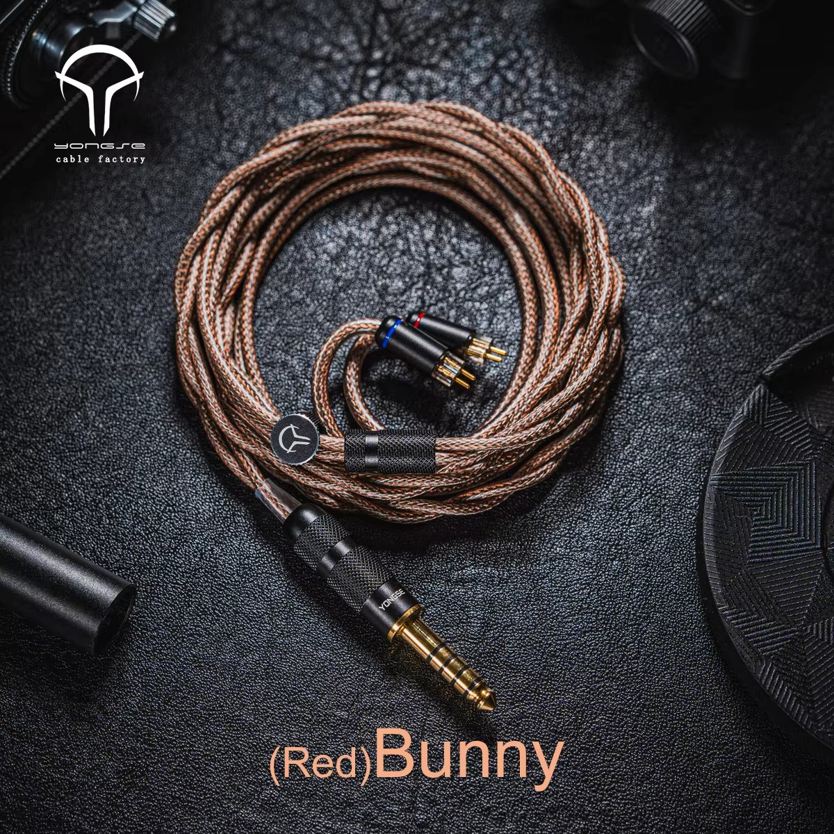 MagicsAudio_jp's tweet photo. 【早割🎉限定発売】Yongse GreyBunny/RedBunny イヤホンケーブル！

✨単結晶銅＆銀メッキ芯線
✨グラフェン絶縁層採用

早鳥価格は数量限定⏳お見逃しなく！
#イヤホンケーブル #Yongse #グラフェン #音質向上

🔗こちらから：https://t.co/ValeWObzVm https://t.co/2QuuiIPMu3