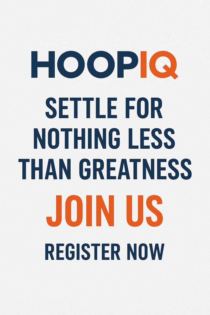 Greatness doesn’t wait. 🚀 Players &amp; coaches who are serious about growth—this is your move. Don’t talk about it, BE about it. DM us &amp; let’s get to work. #HoopIQ #NextLevel