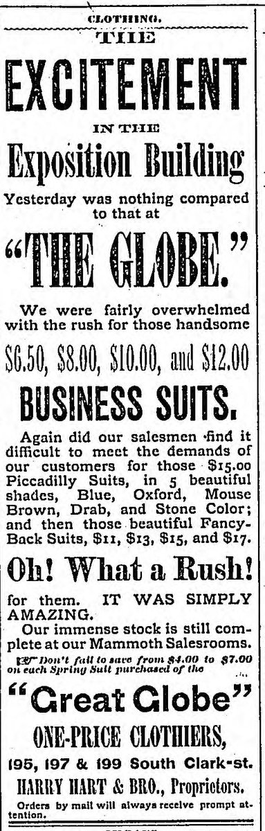 dieworkwear's tweet image. As the Senator from Illinois, Obama likely choose Hart Schaffner Marx because they were founded in 1872 Chicago. In the late 19th century, they were one of the pioneers of ready-to-wear tailoring, making professional dress accessible to America's growing middle class.