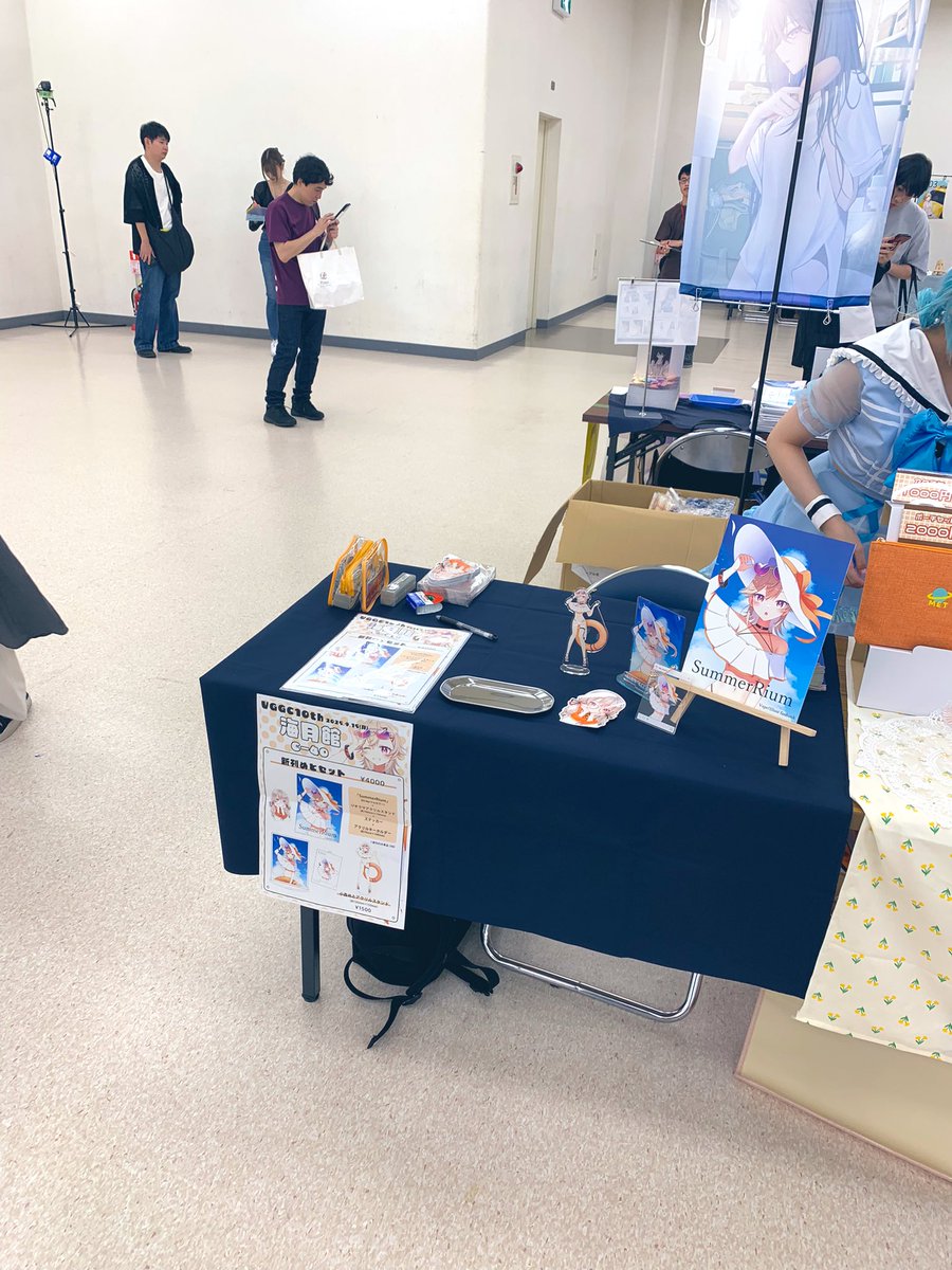 設営完了しましたー
ポスターはありません‼️
#VGGC10th