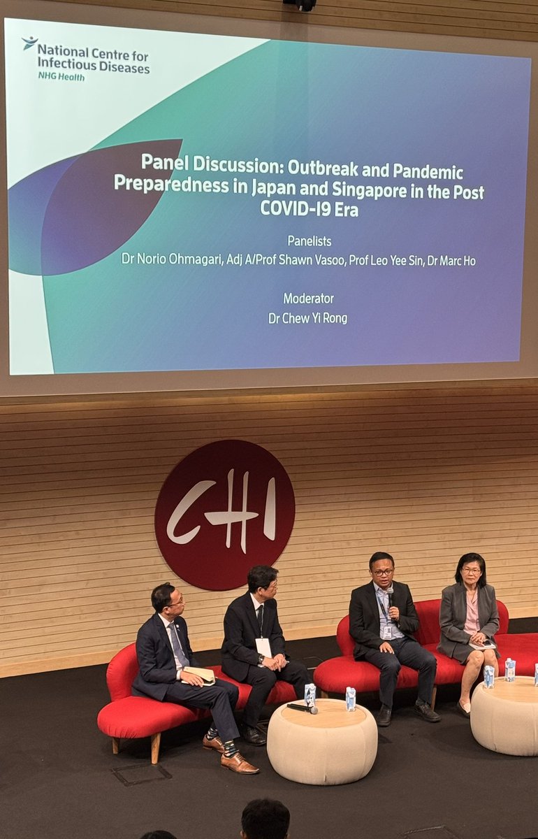 Insightful discussions on pandemic preparedness are underway at NCID, with a focus on Japan and Singapore.