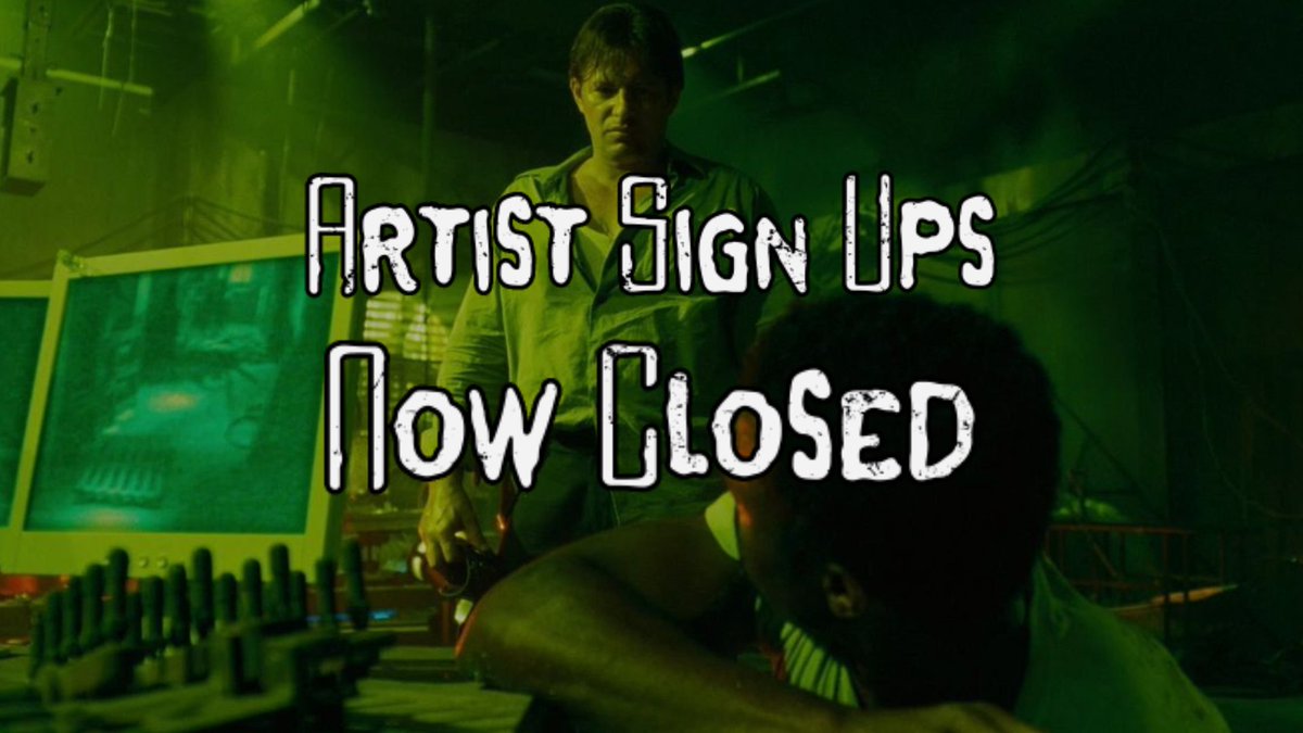 ARTIST SIGN-UPS NOW CLOSED! Thank you so much to everyone who has signed up to create for this event! If you didn't get the chance to sign up as an artist, you're still able to sign up as a writer till September 29th!