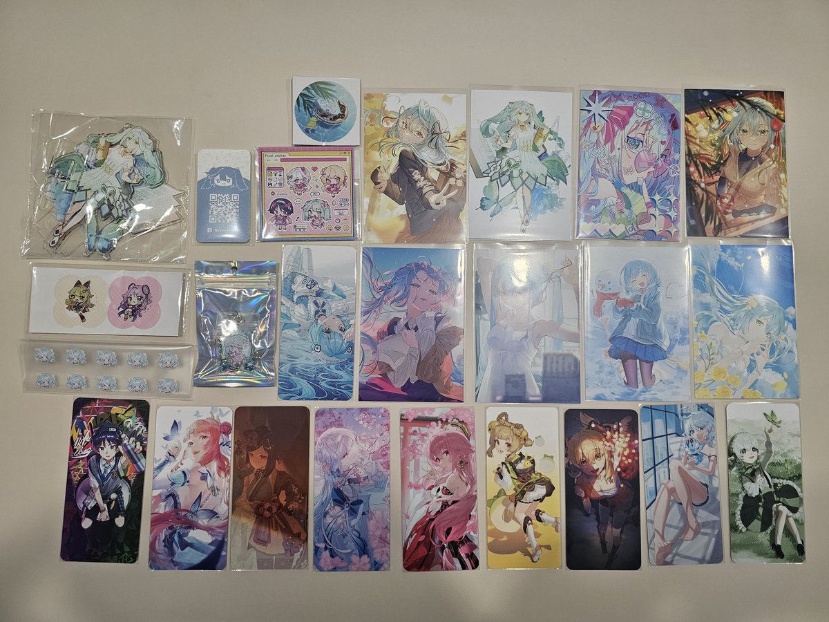 최근에 선물 받은 굿즈 진짜 너무 감사합니다! 잘 쓰겠습니다!
#파루잔#원신#GenshinImpact