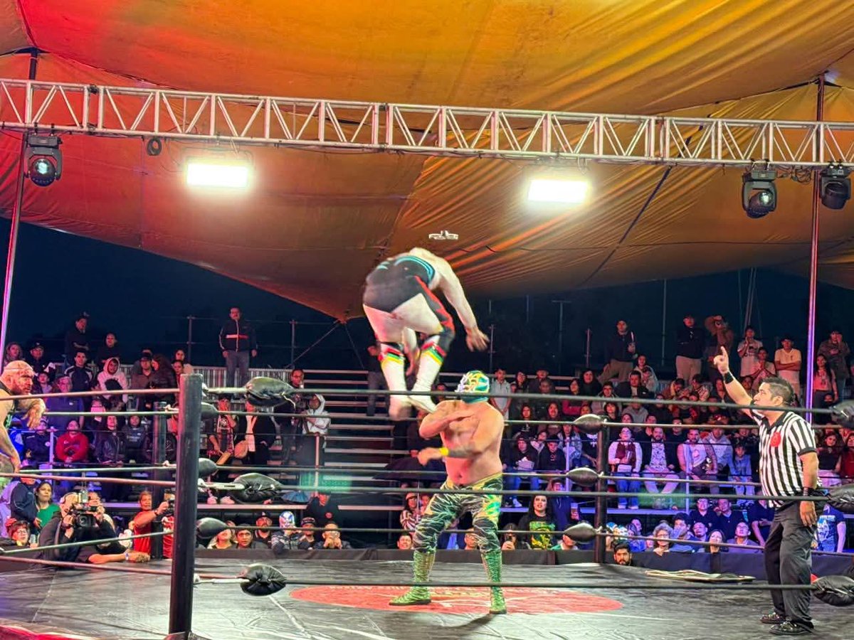 LaTijeraLucha's tweet photo. Las rivalidades de lucha libre independentista llega a #ELLA🔥
Gran lucha donde sobresalió la rudeza,la sangr3 y combatividad, en la que la afición que se hizo presente se contagia de la locura.
El triunfo es para #FreseroJr el #HijoDeFishman ante #PierrothJr y #MascaraSagrada. https://t.co/QrFVdNLlBz