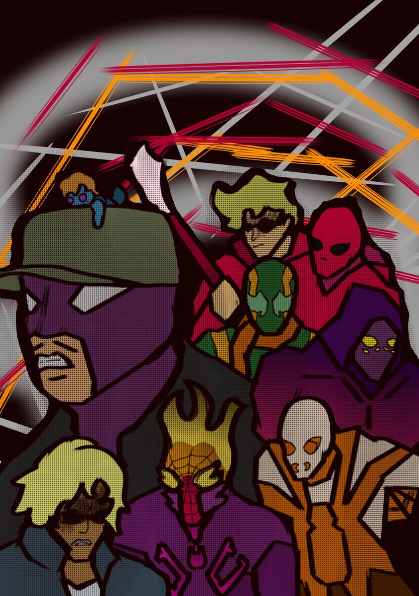 TheEddieWeird's tweet image. The Arachnitwits featuring
@HeroicArtwork 
@Gustin_xd 
@nephalem_moth 
@Ikazu_Draws  
#spiderverse #spidersona #spidersonas #spideroc #art #digital #digitalart #artist #artwork #digitalartist #digitalartwork #krita #kritaartist #kritaartwork