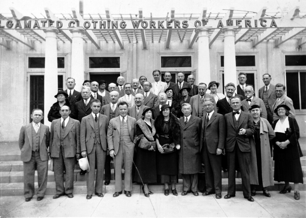 dieworkwear's tweet image. However, the workers eventually won, and their victory led to the formation of the Amalgamated Clothing Workers of America, a progressive labor union that broke away from the more conservative United Garment Workers union (UGW). ACWA pursued what's known as "social unionism."