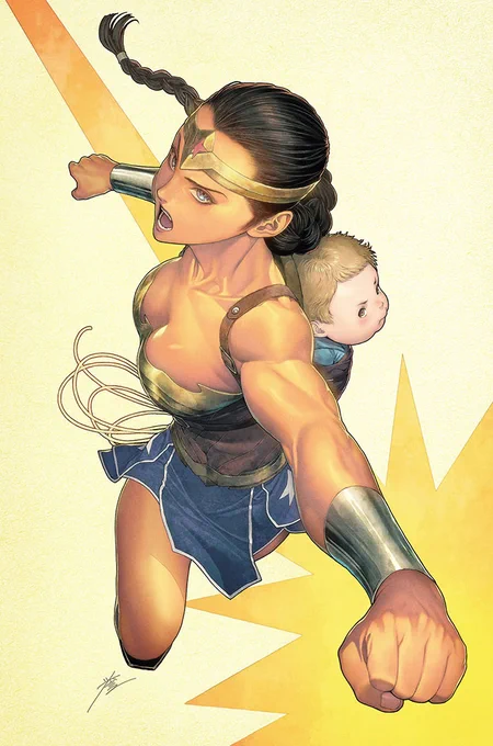 もう発表されてるみたいなので宣伝です。 新たにワンダーウーマンのカバーを描かせていただきました! 今年はワンダーウーマンをよく描かせてもらってます