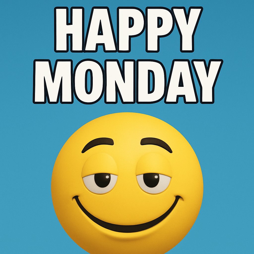GM，Happy Monday！