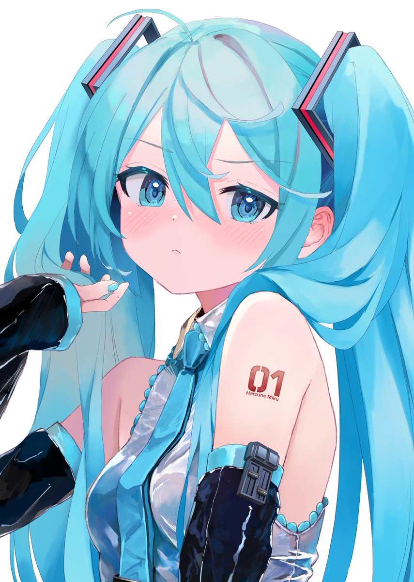 takepon_tw's tweet photo. #三連休はフォロワーさんが増えるらしい 
ミクちゃんを描きます https://t.co/kS7Qk9WzDH