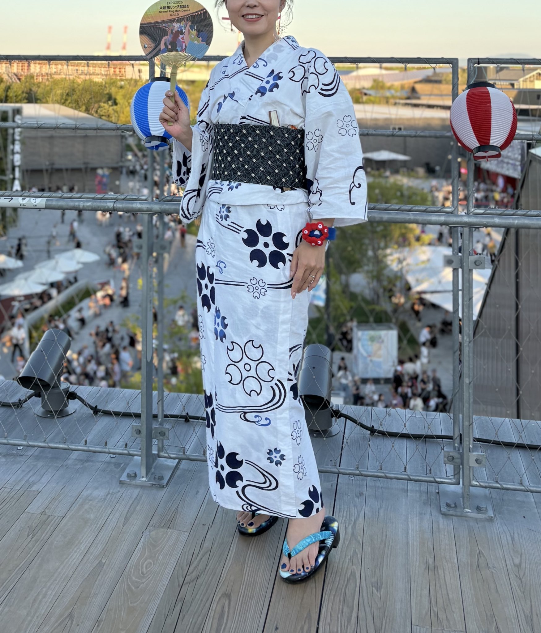 着物・浴衣 mememe KIMONOMACHI 浴衣 レディース セット 「ブルー ヨットとカモメ
