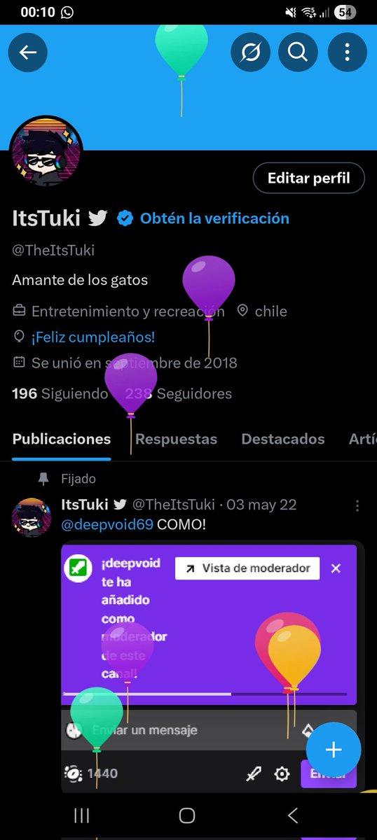 Globos vengan a mi