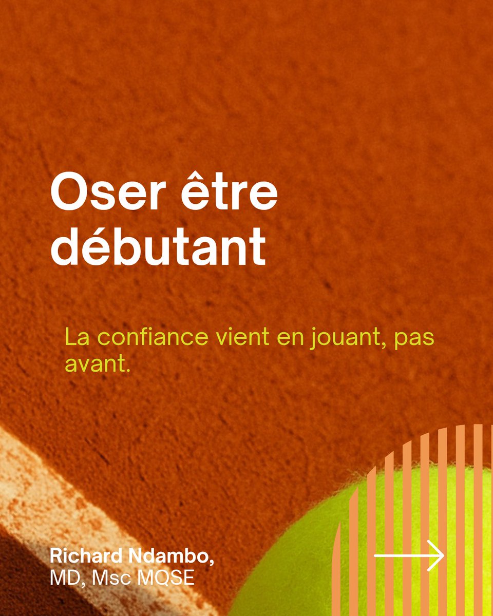 RichNdambo's tweet image. 🎾 La balle est dans ton camp (1)

Le tennis, ce n&apos;est pas seulement une activité physique pour rester en forme ou se défouler.

Le tennis transmets aussi des leçons qui résonnent avec la vie professionnelle. #BEDC