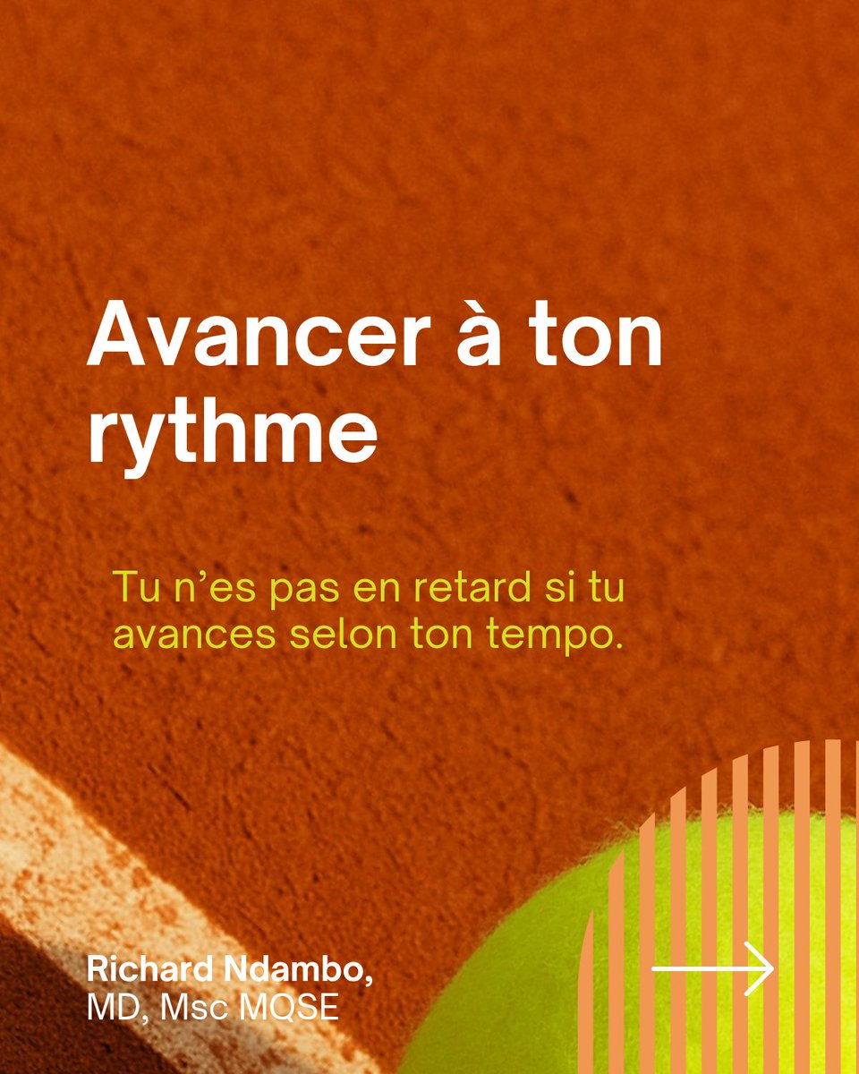 RichNdambo's tweet image. 🎾 La balle est dans ton camp (1)

Le tennis, ce n&apos;est pas seulement une activité physique pour rester en forme ou se défouler.

Le tennis transmets aussi des leçons qui résonnent avec la vie professionnelle. #BEDC