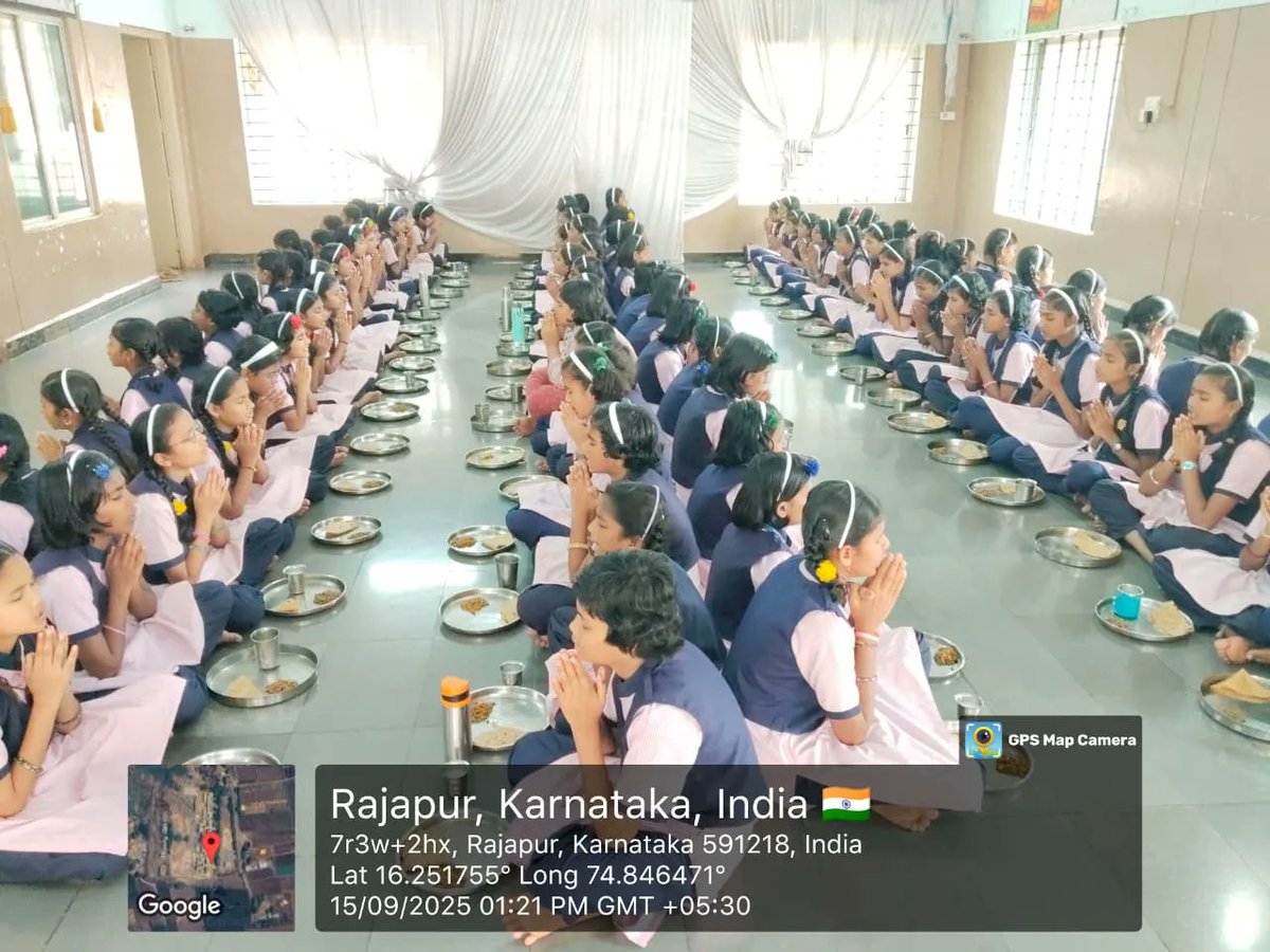 Lunch photos  #SocialAudit_SWDMeals #SocialWelfare_Karnataka