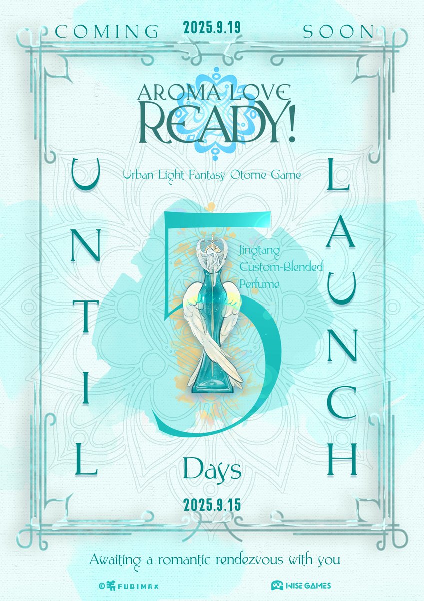 5 days until the launch of the Steam indie otome game, "AROMA LOVE READY!"! #otome #indiegames #Steam 
store.steampowered.com/app/2299690/Re…