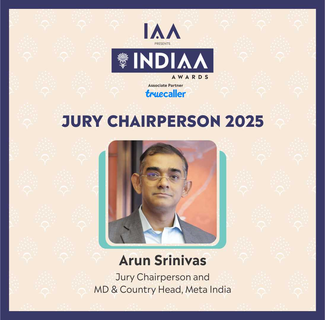 IAA__India's tweet image. Meet Arun Srinivas, MD &amp;amp; Country Head, Meta India, our Jury Chairperson for the 10th edition of the IAA INDIAA Awards 2025.

A dynamic leader guiding the jury in celebrating campaigns that define creativity and impact.

#IAAIndia #IAAIndiaaAwards2025 #10thEdition