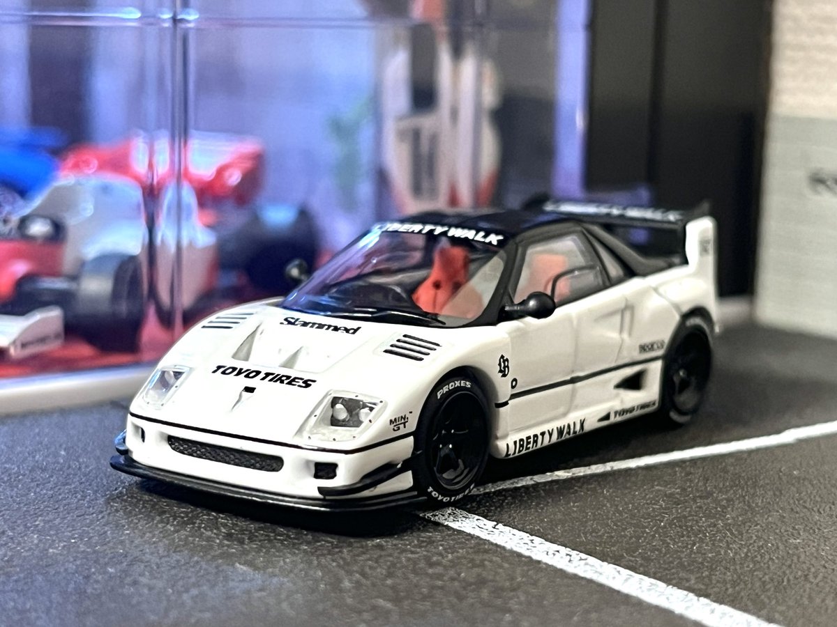 MINI GT 1/64 AUTOZAM AZ-1 Liberty Walk LB40