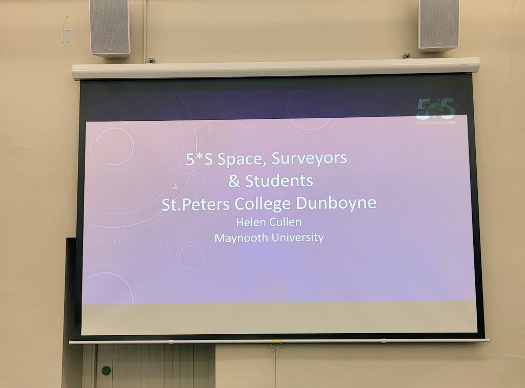 5S_Discover's tweet image. We were delighted to welcome 180 TY Students from
ST PETERS COLLEGE DUNBOYNE to our 1st 5*S workshop on campus. We did 3 sessions where the students worked through our SatelliteSkill5 App discovering how #spatialdata can help solve real world challenges. #believeinscience
