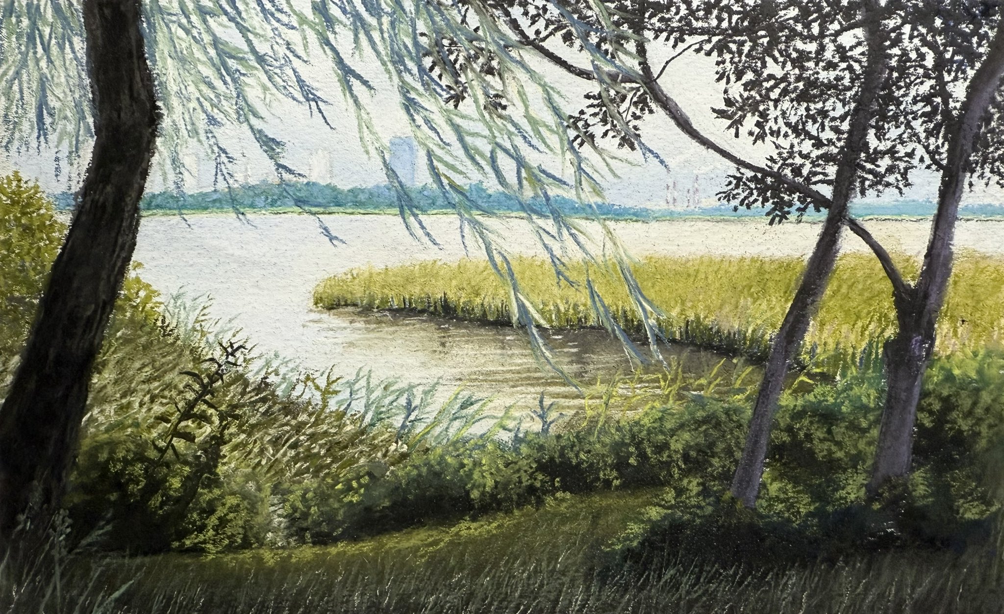 鳥のパステル画 楽天市場】鳥 絵画（パステル画・クレヨン画｜絵画）：アート
