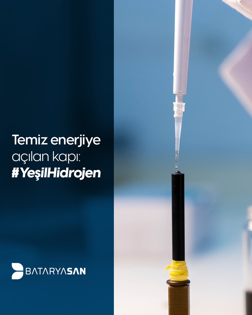 bataryasan's tweet image. Bataryasan, hidrojen teknolojileri alanındaki AR-GE yatırımlarıyla geleceğin enerjisini bugünden şekillendiriyor.

☎ 0 352 606 06 89
📧bilgi@bataryasan.com

#Bataryasan #powergenerator #powerstation #yeşilhidrojen #hydrogen