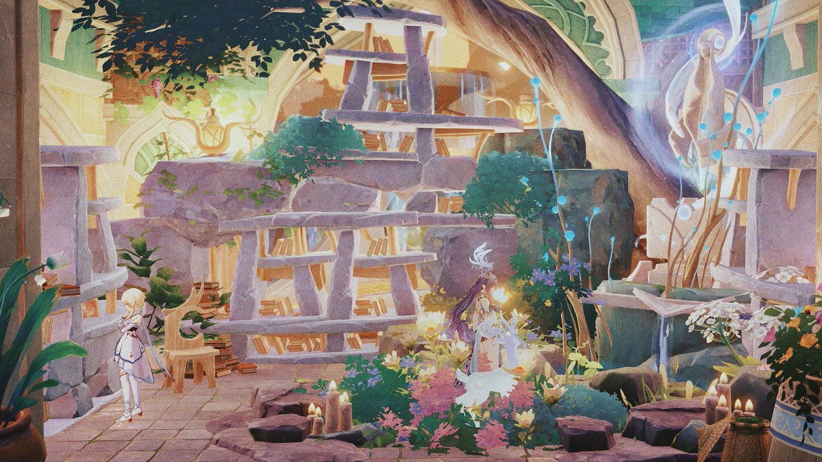 312SAIFU's tweet image. ラウマさんイメージで作ってみました🦌 #塵歌壺 #Sereniteapot #GenshinImpact