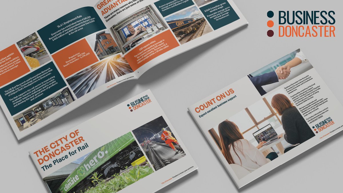 Great connectivity, strong supply chains, first-class training facilities and a highly skilled workforce make #Doncaster the centre of UK Rail.

Download our brochure: orlo.uk/H6lO5 or contact Alex Dochery on 01302 736528 / Alex.Dochery@doncaster.gov.uk for more info.